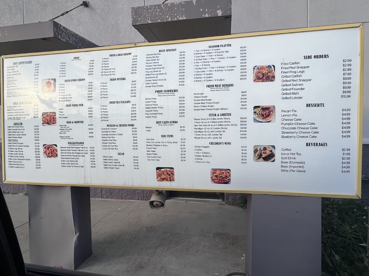 Texas Seafood & Steakhouse Menu - Image 6